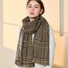 Scarf Versatile Winter Women's Imitation Cashmere Short Beard Tassel Shawl  Fashionable Men's Warm Scarf