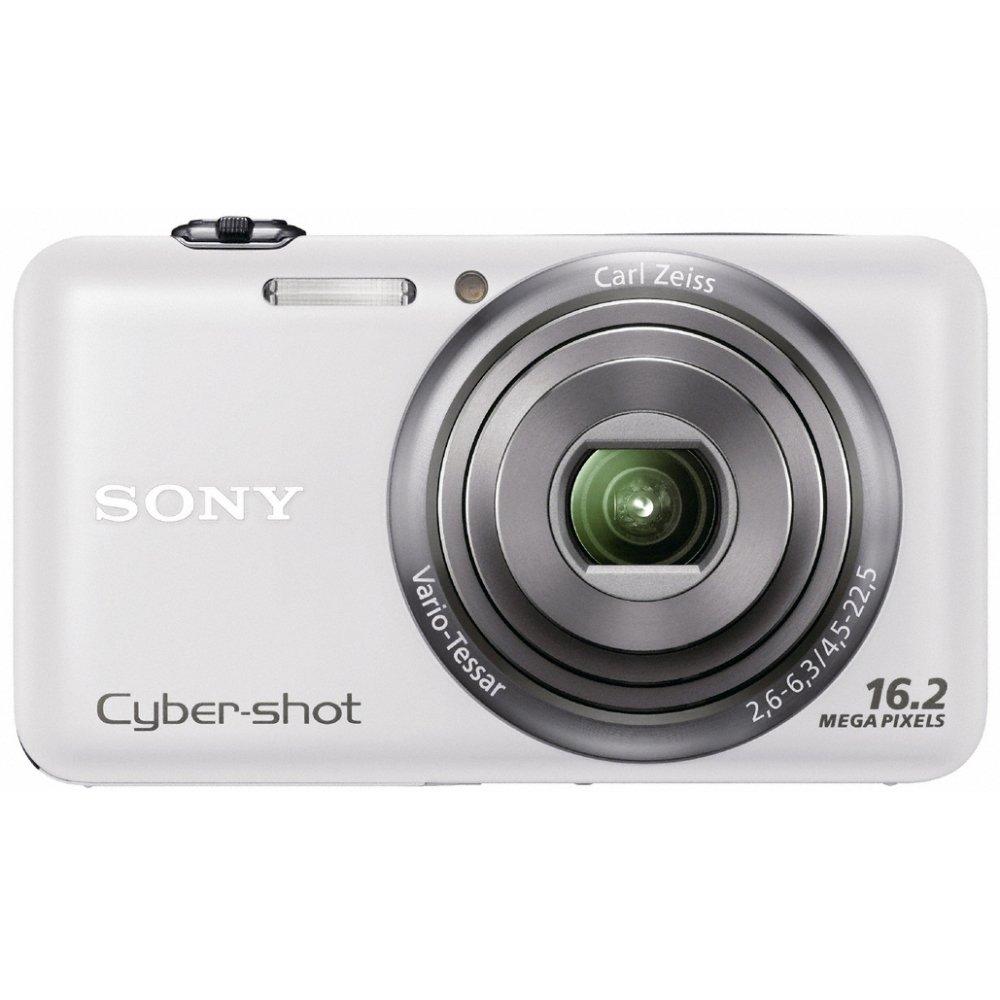 SONY Cybershot WX7 Digital Megapixel 5x Camera, 16.2 CMOS, Optical, White, DSC-WX7/W