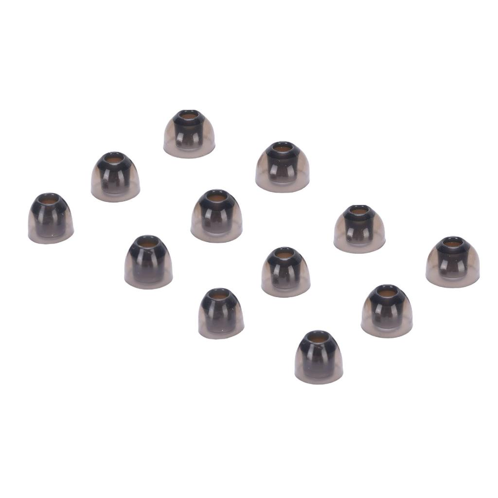 6 Pairs In Ear Headphone Tips Replacement for BoseJays Earphones S M L 5mm-6.5mm Inner Hole