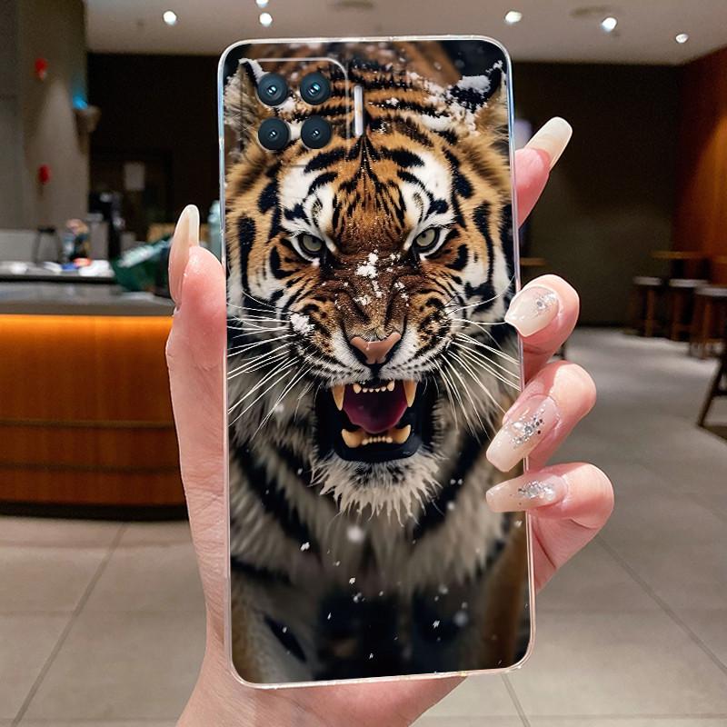Casing For OPPO A73 A93 4G F17 Pro Reno 4F Luxury Dragon Cute Cool Boys Girls Soft Phone Case Back Cover Transparent TPU Shell