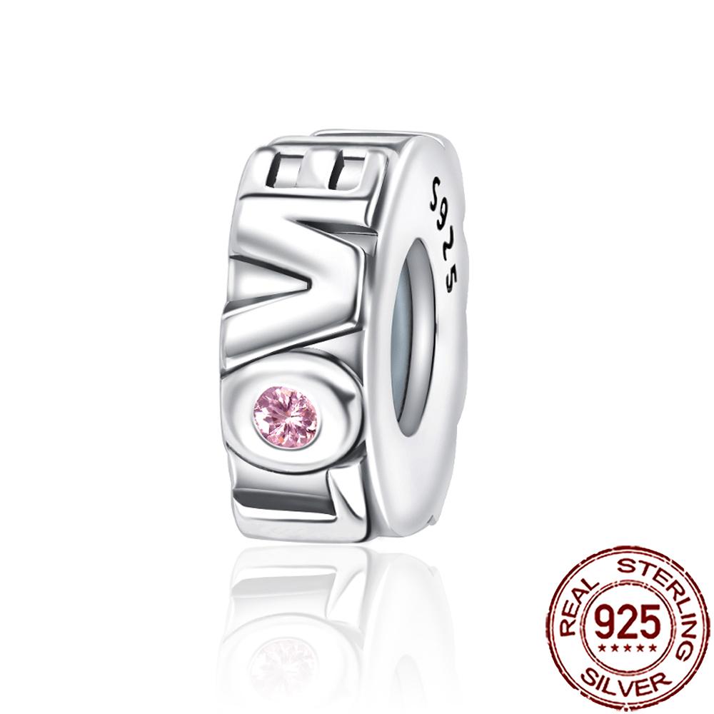 New Charms Copper Sister Daughter Mum Mother Family Love Heart Beads Fit Origina Bracelet Necklace Diy Jewelry