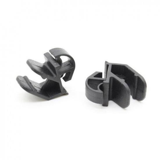 2PCS Car Hood Prop Rod Latch Clips Repair W700534-S300 For Ford Focus 2000-2011