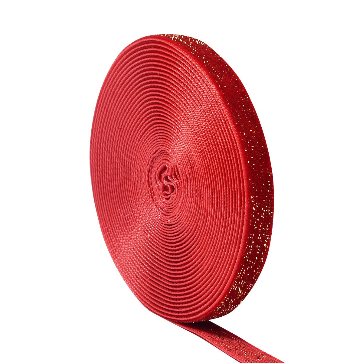 

5Yards/Roll Red Velvet Ribbon Single Face Christmas Ribbons For Handmade Gift Bouquet Wrapping Supplies Home Party Decorations