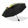 Colorful Birds Branches Portable Automatic Umbrella Sturdy 8-Rib Shaft Durable Plastic & Iron Travel Essential Fashionable Birthday/Christmas Gift