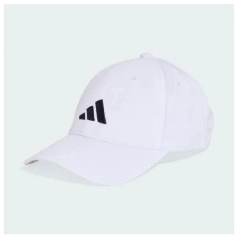 [adidas] Cap EQS JN6590 New Logo Embroidered Baseball Cap white series