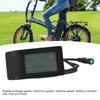 Electric Bike LCD Display Meter Waterproof 5pin Connector Bike Conversion Meter for Bafang Controller 24‑48V