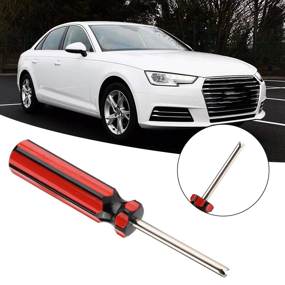 Qiilu Car Valve Driver Tire Valve Wrench Air Valve Wrench