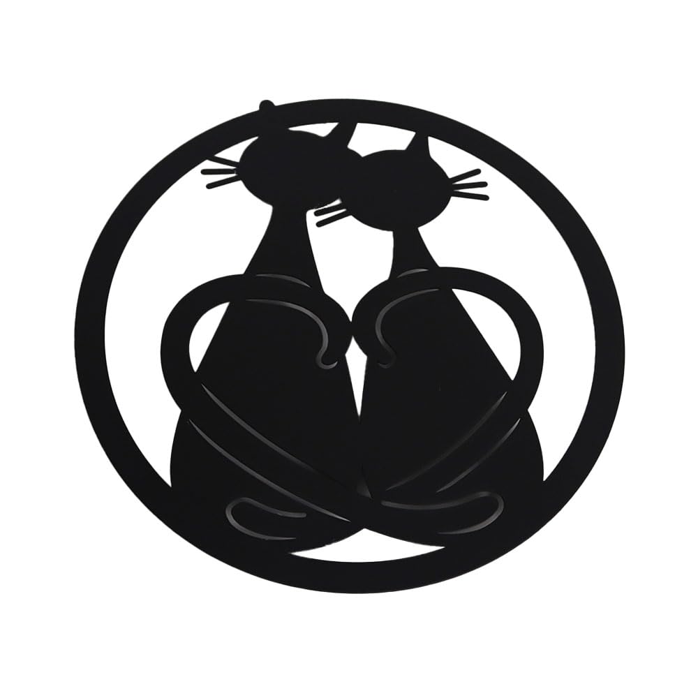 

A-ITEM x neko design Подставка под горячее с кошачьим дизайном (черный)