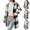 Women's Autumn/winter Lamb Cardigan Hooded Zipper Fleece Casual Coat