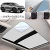 Car Suede Fabric Anti-uv Electrostatic Adsorption Sunroof Sunshade For CHERY EXEED TXL 2021-2026 Auto Heat Insulation Skylight