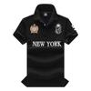 New Summer Men Polo Shirts Great Designer Original NEW YORK Embroidered Short Sleeve Leisure Sports Loose Shirts