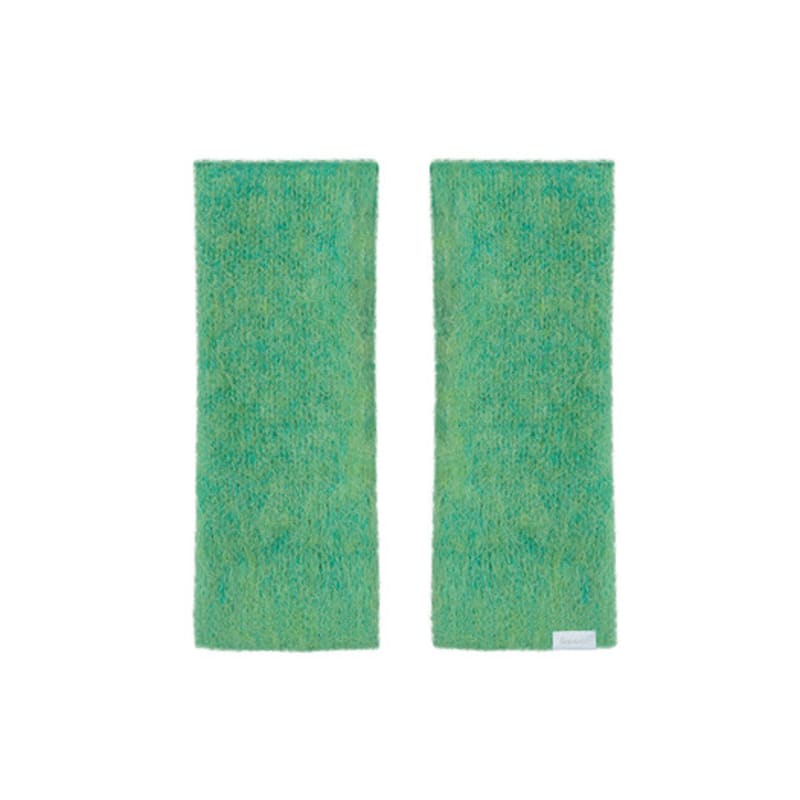 FENNEC BRUSH HAND WARMER - APPLE GREEN