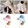 Elegance Sun Protection Hats Foldable Wide Brim Sunhat Lightweight Beach Bucket Cap  Fishing