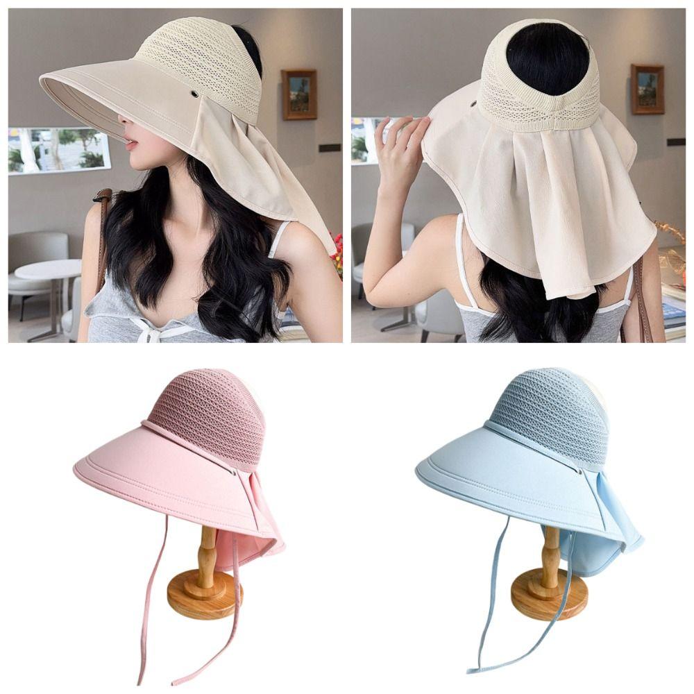 Elegance Sun Protection Hats Foldable Wide Brim Sunhat Lightweight Beach Bucket Cap  Fishing