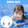 Underwater Pool Toy Swim Hoop Swimming Thru Diving Rings Water Training Sports Pool Diving Swim Thru Door Toy for Kids