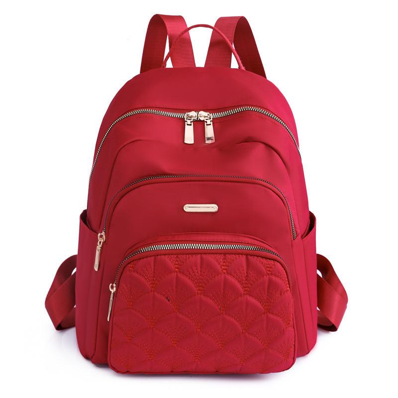 IELGY backpack, fashionable and casual women's travel backpack, simple urban commuter student schoolbag