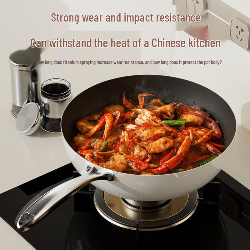 Velosan 3rd Gen Titanium Non-Stick Wok