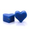 14mm 10Pcs/Lot Heart Shape Silicone Beads Baby Nursing Chewable Teething Beads Pacifier Teether DIY Necklace Accessories
