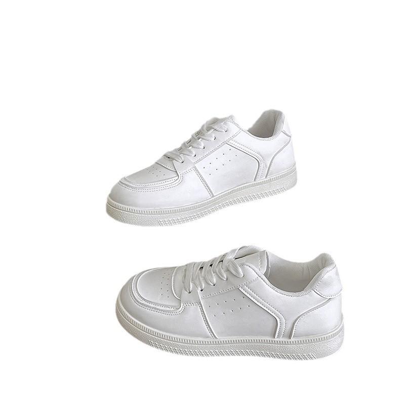 Little white shoes women's spring and summer flat platform new popular breathable versatile explosive casual sports board shoes