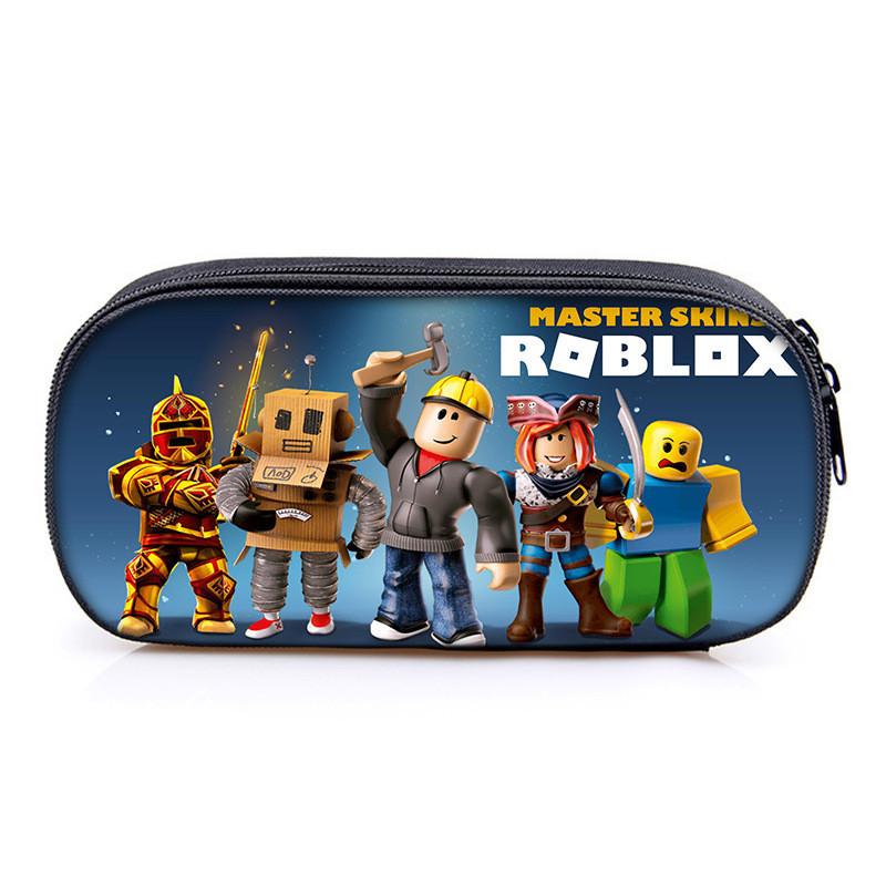 Colorful Roblox Pencil Case For Kids And Students With Multiple Compartments