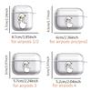 Cartoon Duck Case For Airpods Pro3 4 Pro 1 2 Pro2 3 Clear Earphone Cases Cover