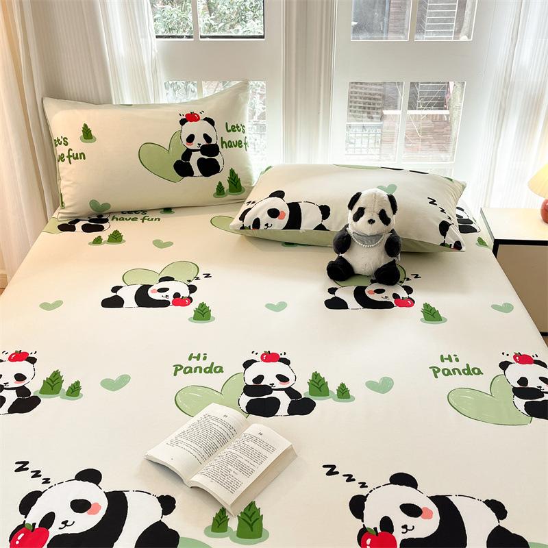 Pure Cotton Thickened Abraded Mattress Single Piece Double Cotton Simmons Mattress Protective Cover All Inclusive Bed Cover