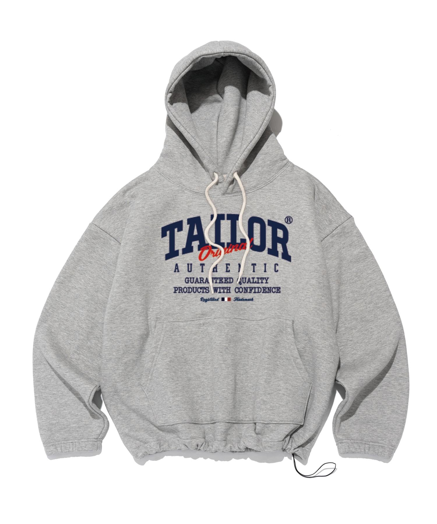 Taylor Studio Original Authentic String Hoodie (Grey) Brushed 01