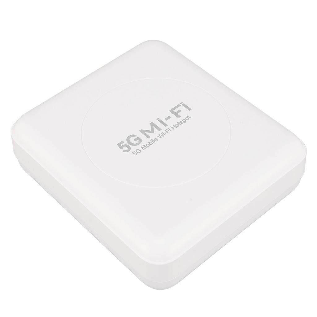 5G WiFi Mobile Hotspot Gigabit Dual Band Wireless WiFi6 with SIM Slot 10000mAh Battery 16 Devices Support Portable Mifi