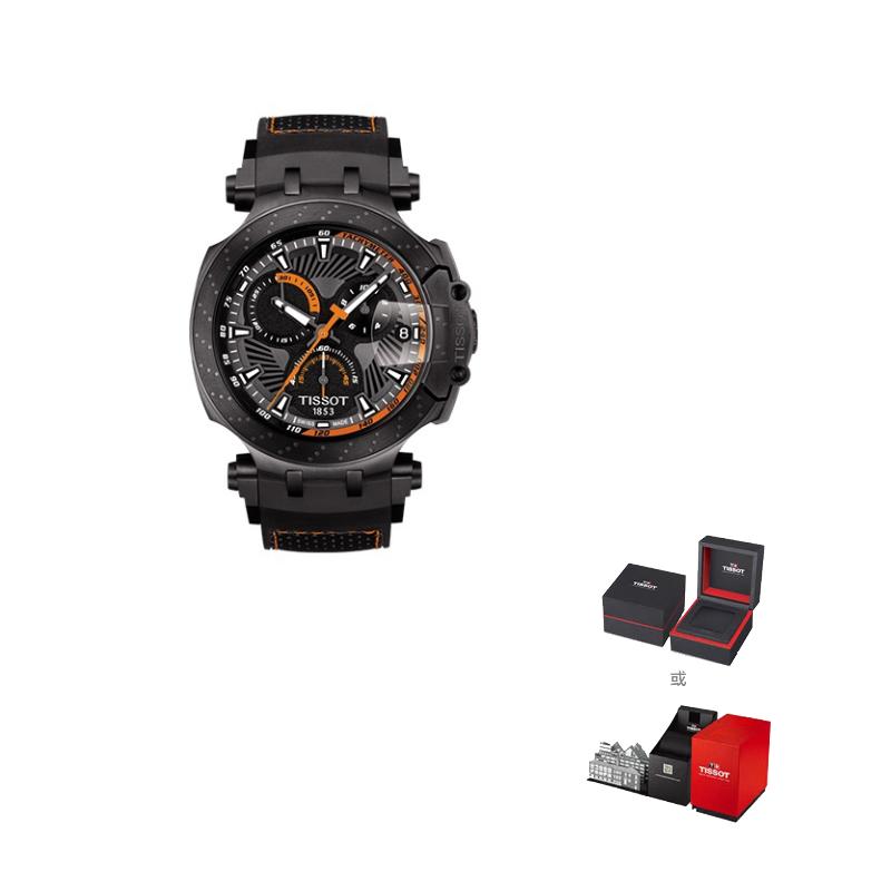 TISSOT Men s Race Collection Watch T115.417.37.061.05 Smoke Gray Watch Dial