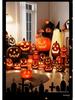 Große Halloween-Kürbis-Laterne für Innen-/Außen dekoration