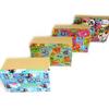Muy Pop [L8832] - Set of 4 Multi-colored 'Muy Pop' Storage Boxes