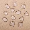 Acrylic Heart Shape Color Showing Shelf Nail Tools Clear Nail Color Card Nail Color Display
