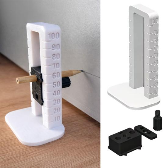 10-100mm Höhenlehre 3D-gedruckt Präzises Genaues Höhenmess- und Linienzeichenwerkzeug für Holzbearbeitungsprojekte