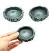Reptile Feeding Water Bowl Realistic Stone Texture Safe Durable for Bearded Dragons Small Reptiles SYXZS03