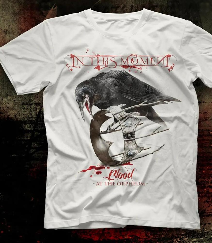 In This Moment band blood white shirt All sizes S5Xl Unisex T-Shirt XL