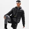 LI-NING Men's 2024AW Fitness Series 700FP Duck Down Short Puffer Jacket Light Gray AYMU091-1