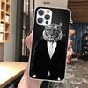 Man Suit Shirt Tie Soft Phone Case For iPhone 17 Air 16 16E 15 14 Plus 13 Mini 12 11 Pro Max X XR XS 7 8 + SE 2020 Pattern Cover