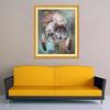 Feather Wolf Diamond Embroidery Crystal 5D Cross Stitch Diamond Painting DIY Wall Sticker