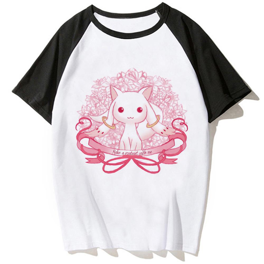 Puella Magi Madoka Magica t shirt women harajuku t shirt girl graphic clothes