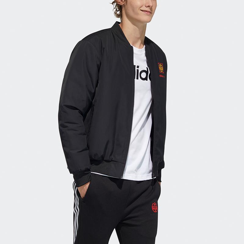 Adidas Neo Padded Jacket With Stand-Up Collar Men Outerwear Black H52978