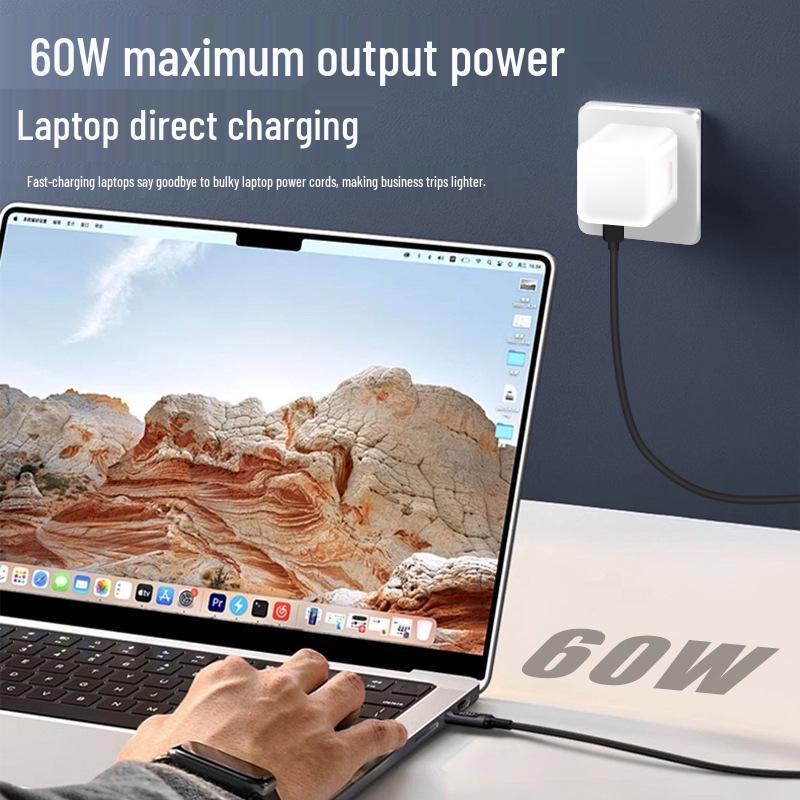 60W PD Foldable Charger for iPhone 17