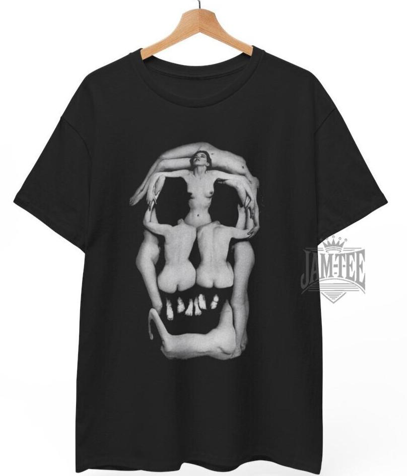 Salvador Dali Skull T-shirt Surrealist Art Goth Tee Gothic Unisex Tee Unisex T-Shirt L