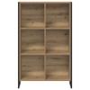 Bookshelf Rustic Oak Design 99.5 x 30 x 108.5 cm