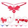 6Colors Women Crotch Flirt Briefs Clit Bead Vagina Stimulator Adult Game Sexy BDSM Tools Sex Toys Erotic Fetish