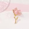 Magnolia Brooch Vintage Pin High-End Jewelry Retro Decoration Accessory