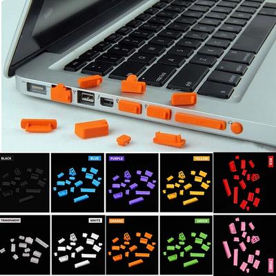 Silicone Anti-dust Plugs Notebook Computer Port Dust Plugs Laptop Port Dust Covers Stoppers HDMI RJ45 USB Port Interface Cover