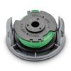3pcs Spool Cap Automatic Green Solid Thread Length Per Spool : 3