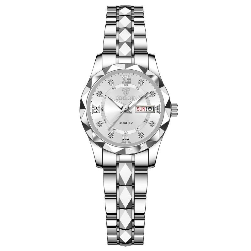 Binbang BINBOND men's watch luminous waterproof business quartz watch