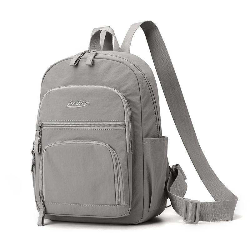 Backpack Nylon Waterproof  Laptop Unisex Casual Mochila Sports Travel Zipper Lightweight Rucksacks