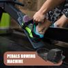 Rowing Machine Foot Pedal Adjustable Fitness Equipment Foot Pedal Exercise Bike Flat Pedals Fitness Accessories